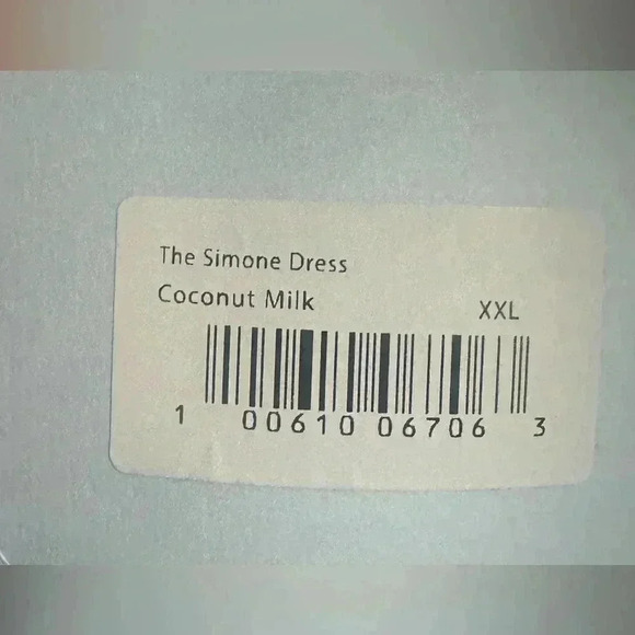 💞Hill House Simone Long Sleeve Maxi Dress in Coconut Milk Size XXL💞 - Picture 4 of 7